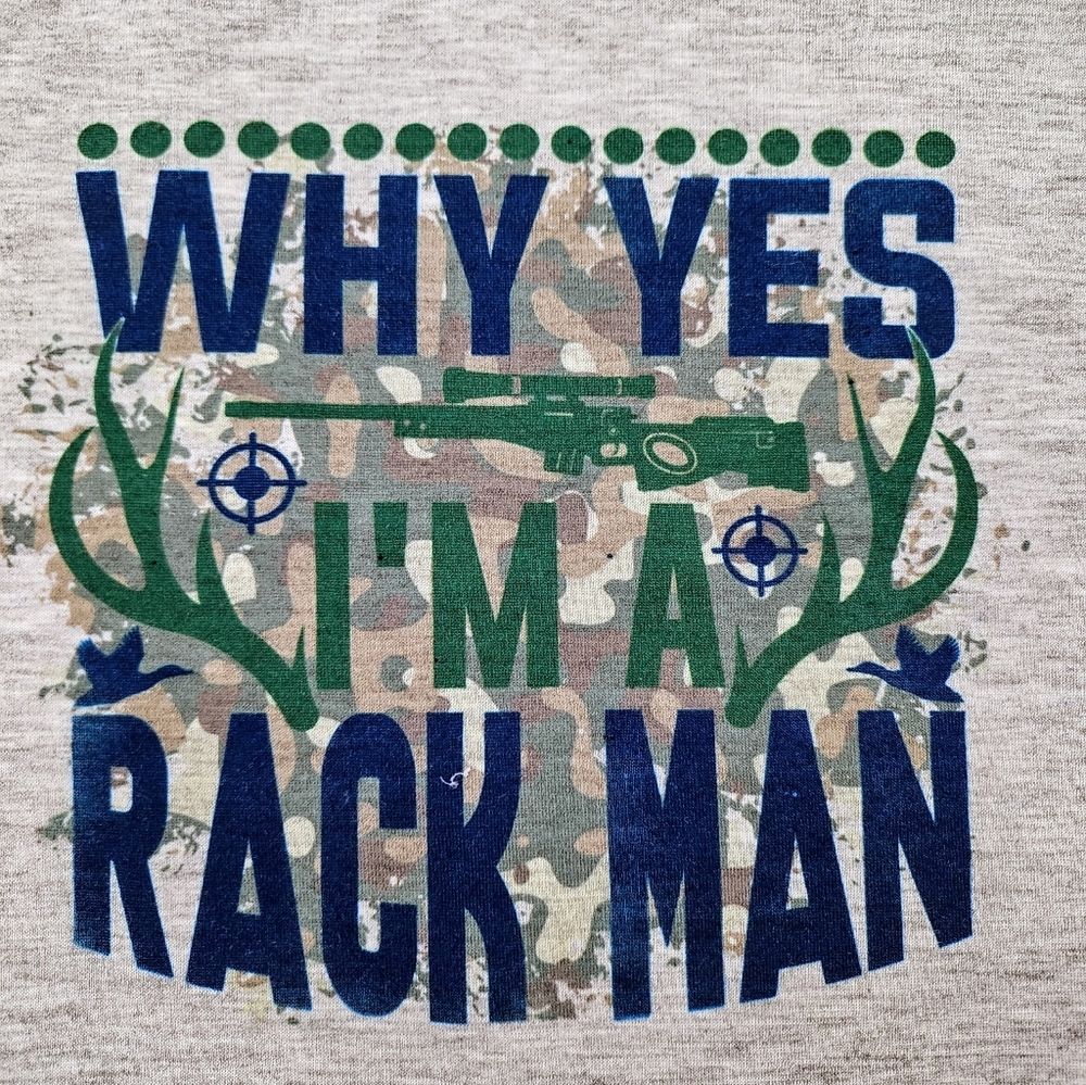 BOGO Custom men's T-shirt size lg